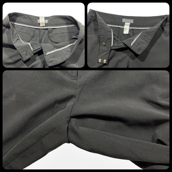 Covington Essentials Ladies Career Slacks Dress Pants 10S Black - Picture 7 of 13